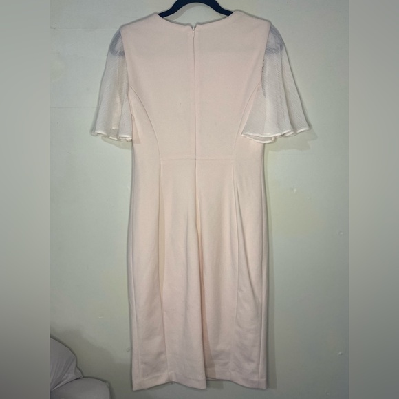Size 6 Blush Calvin Klein dress - Picture 3 of 4